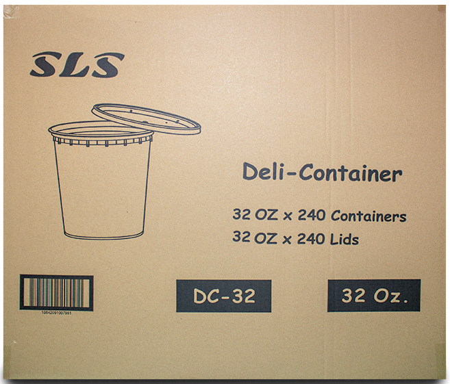 DC-32, Deli Containers Combo (240 SET) SLS