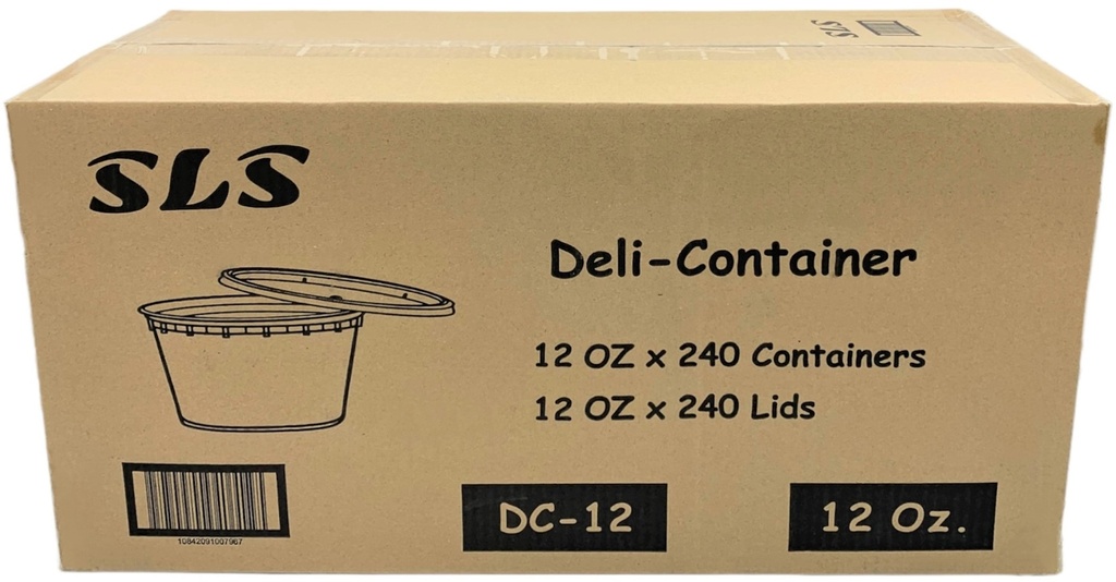 DC-12, Deli Containers Combo (240 SET) SLS
