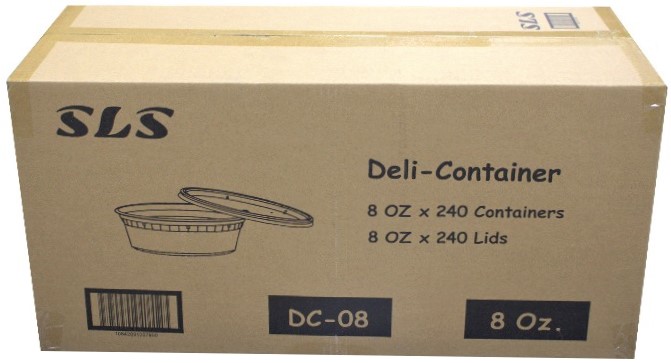 DC-08, Deli Containers Combo (240 SET) SLS