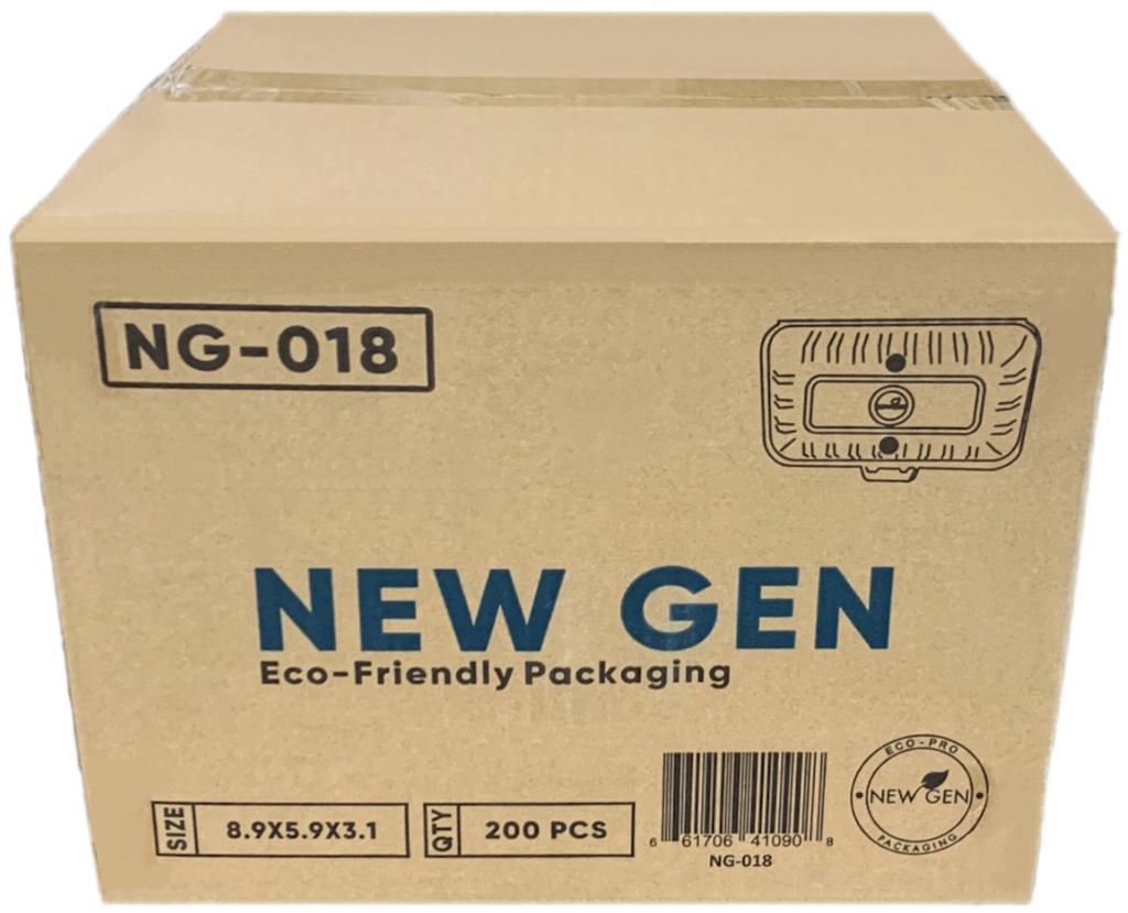 NG-018, Rectangular Containers (200 PC) New Gen