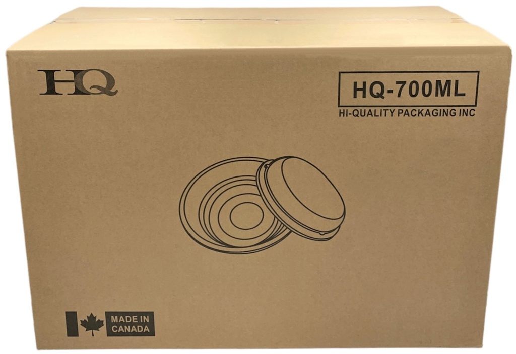 HQ-700ML, PET Clear Bowls Combo (300 SET) Hi-Quality