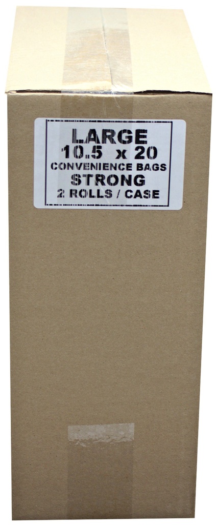 10.5x20 Large Convenience Roll Bags (2 RL)