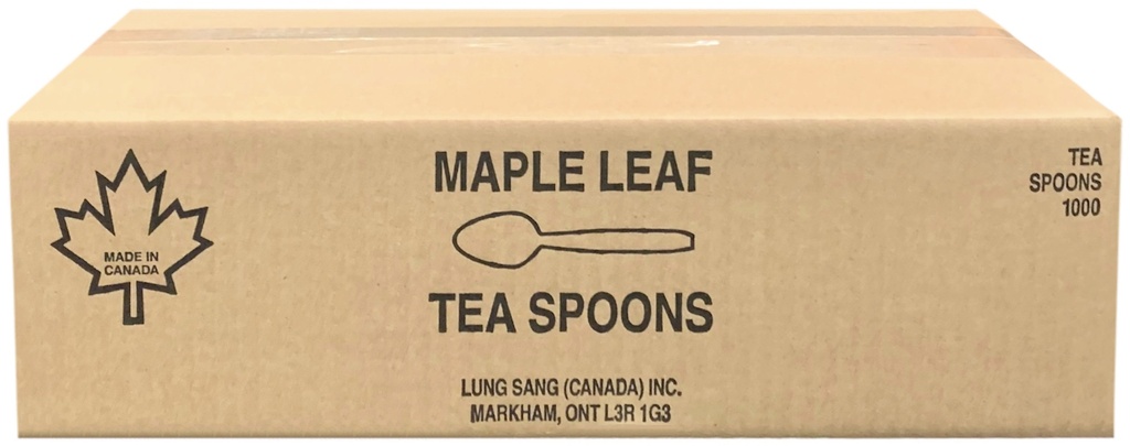 ST1000, Tea Spoons (1000PC) Maple Leaf