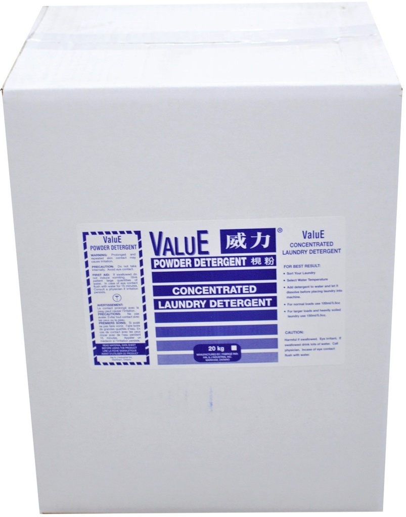 Powder Detergent (20 kg) Value