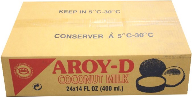 Coconut Milk (24x400 mL) Aroy-D