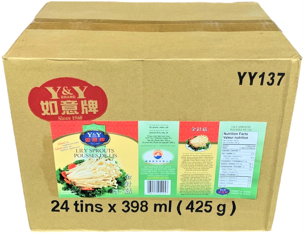 YY137, Lily Sprout (24x398mL) Y&Y