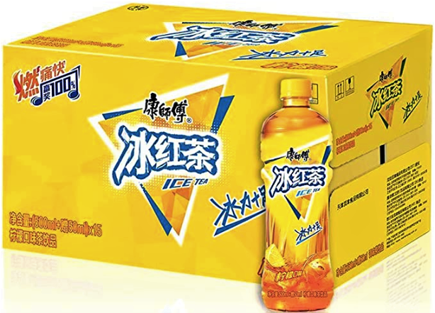 Lemon Flavour Iced Black Tea (15x500 mL) Master Kong