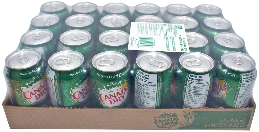 Ginger Ale (24x355 mL) Canada Dry