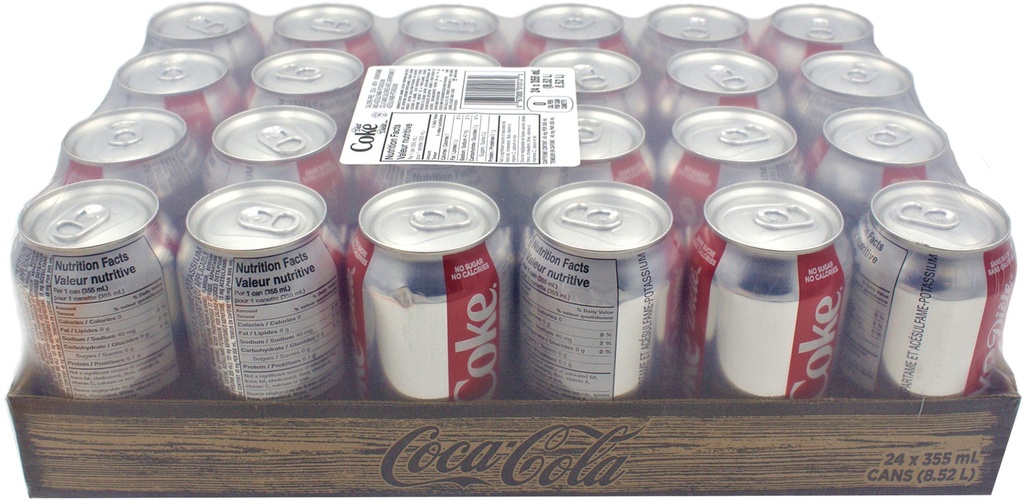 Diet Coke (24x355 mL) Coca-Cola