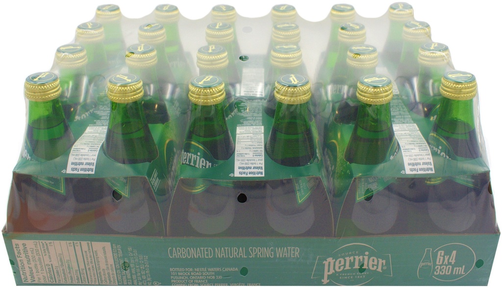 Carbonated Spring Water (24x330 mL) Perrier