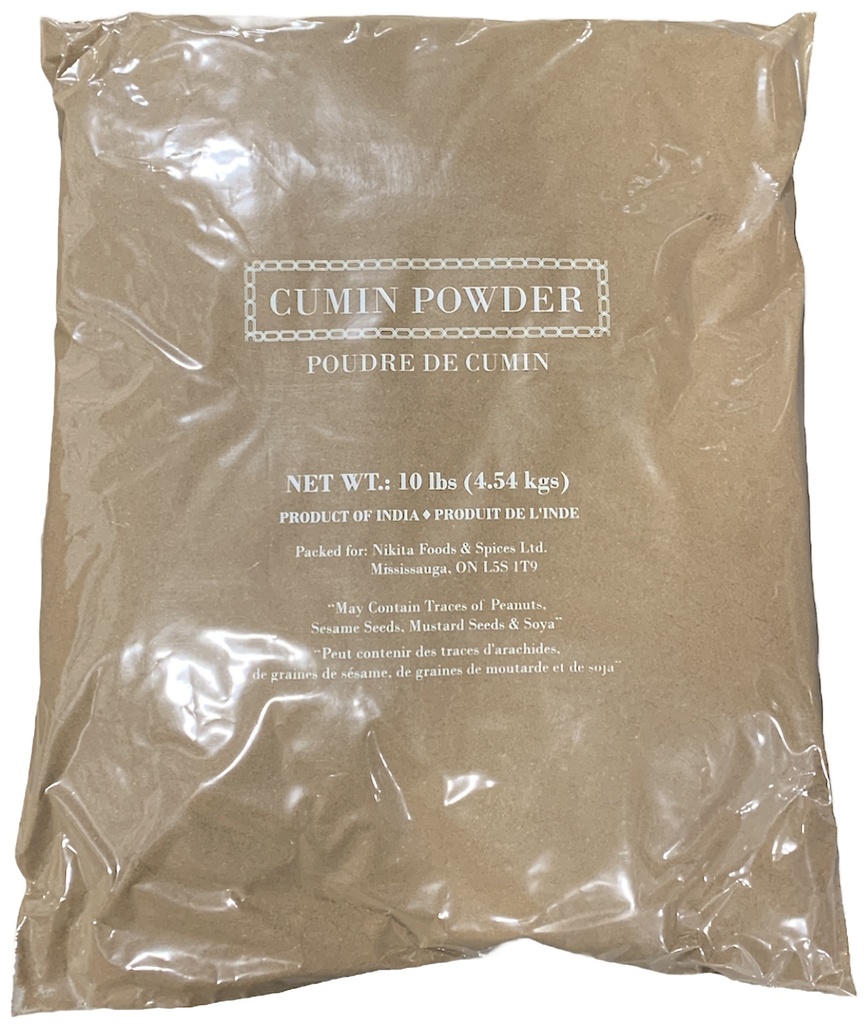Cumin Powder (10 lb) Nikita Foods & Spices