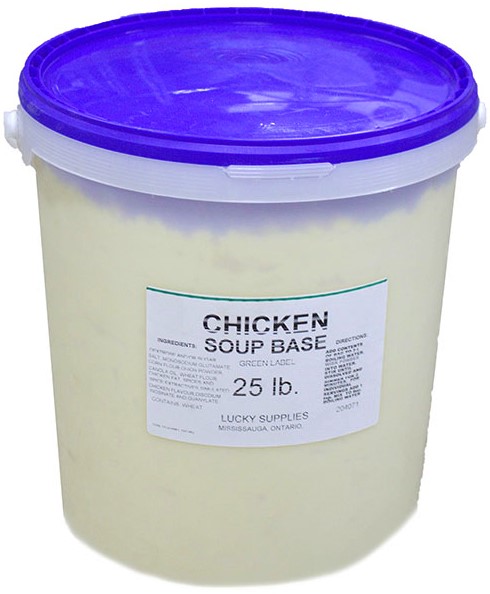 Chicken Soup Base Green-Label (25 lb) Lucky Supply
