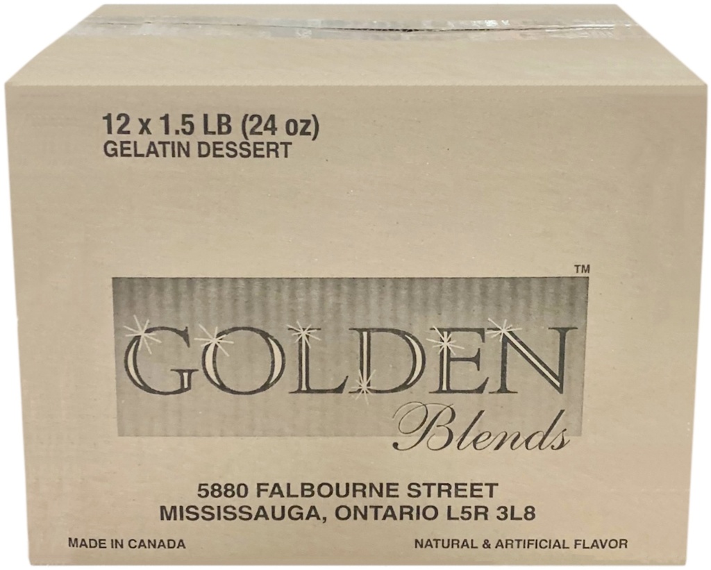 Lime Gelatin (12x1.5 lb) Golden Blends