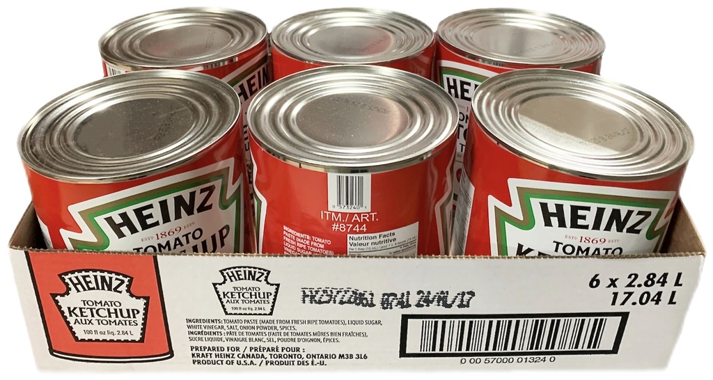 Tomato Ketchup (6x2.84 L) Heinz