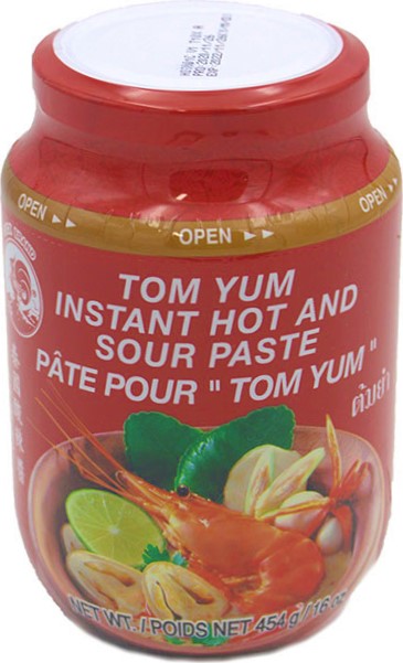 Instant Hot & Sour Paste/Tom Yum (454 g) Cock Brand