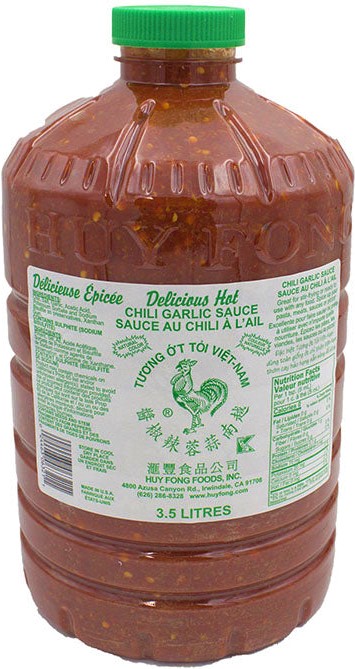 Chilli Garlic Sauce (3.5 L) Huy Fong