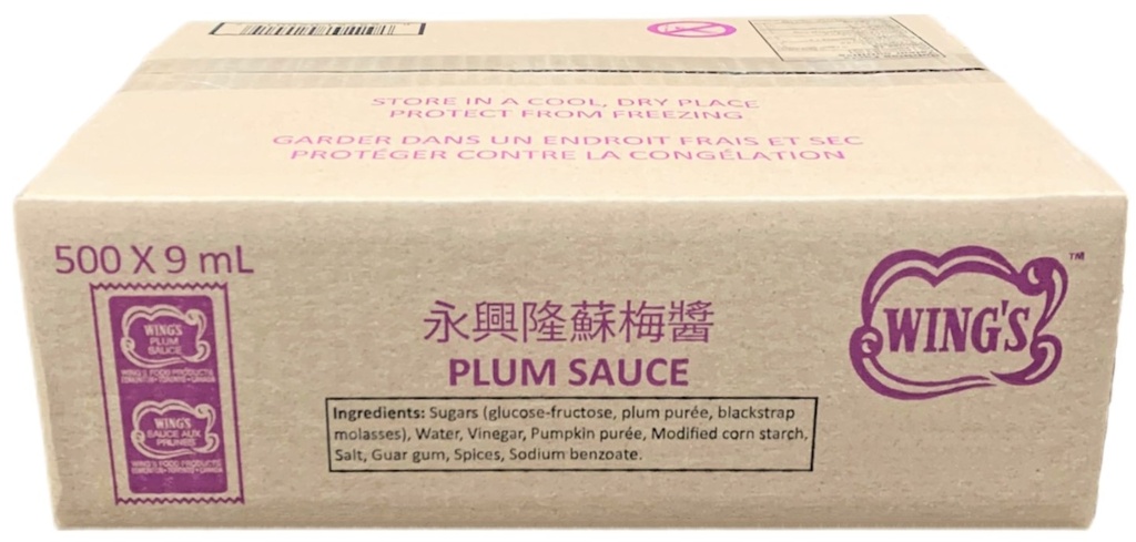 Portion Plum Sauce (500x9 mL) Wing’s