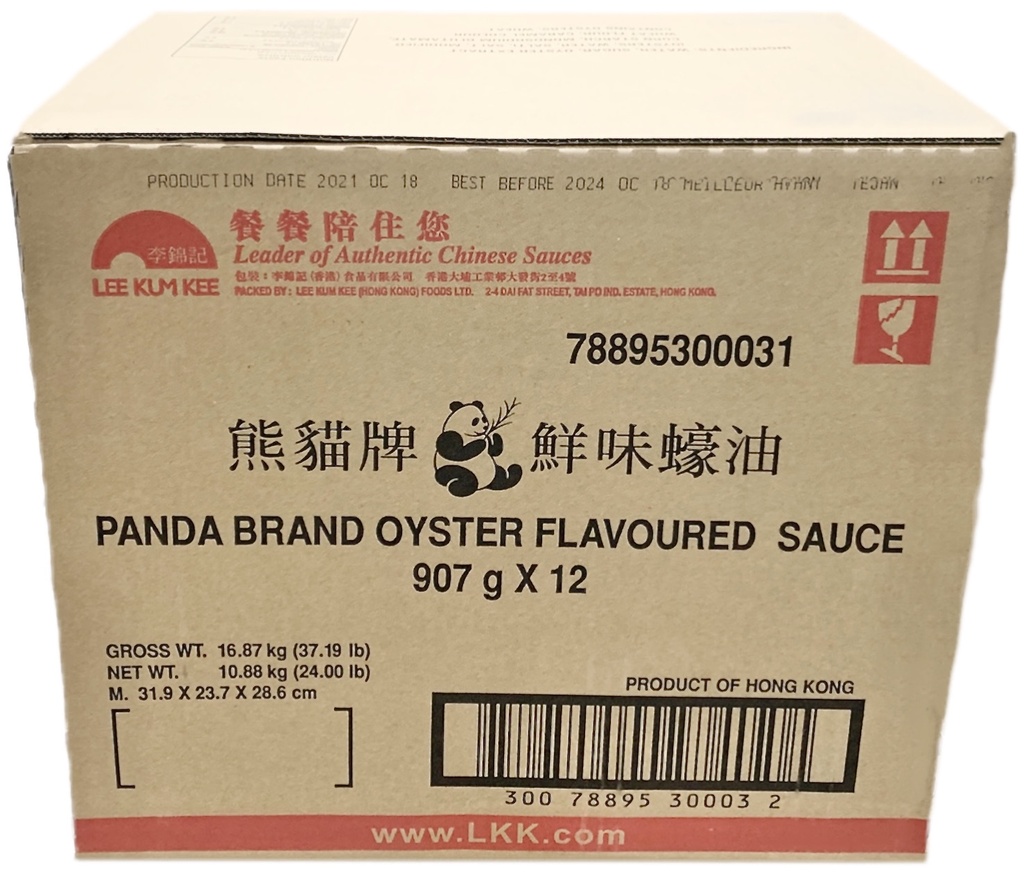 Panda Brand Oyster Sauce (12x907 g) LKK