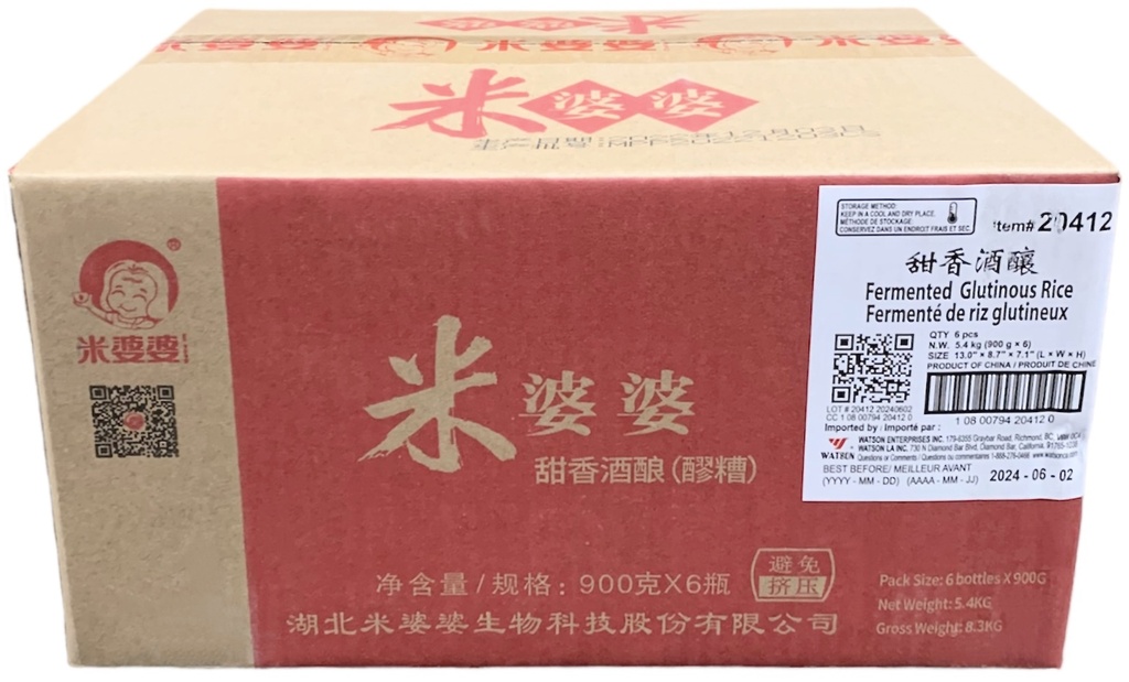 20412, Fermented Glutinous Rice (6x900 g) Mipopo
