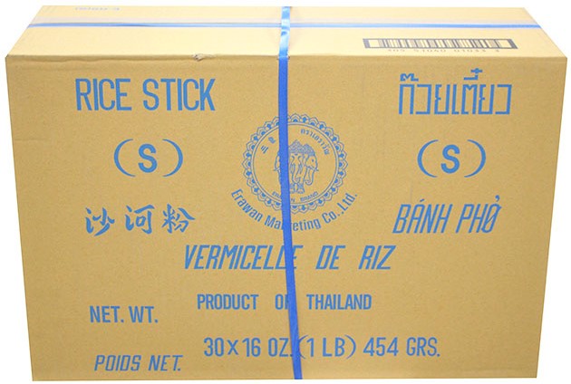 (S) Vermicelli Rice Stick (30x454 g) Erawan