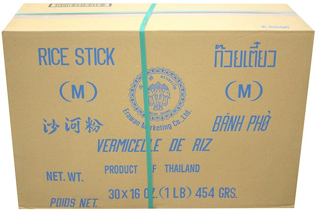 (M) Vermicelli Rice Stick (30x454 g) Erawan