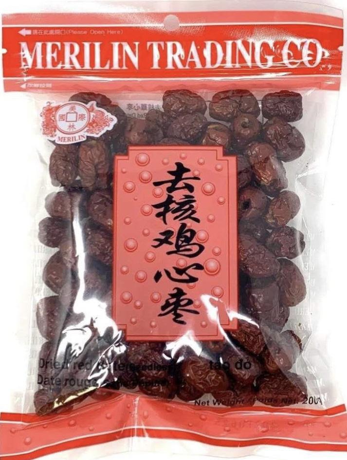 Dried Red Date Seedless (170 g) Merilin