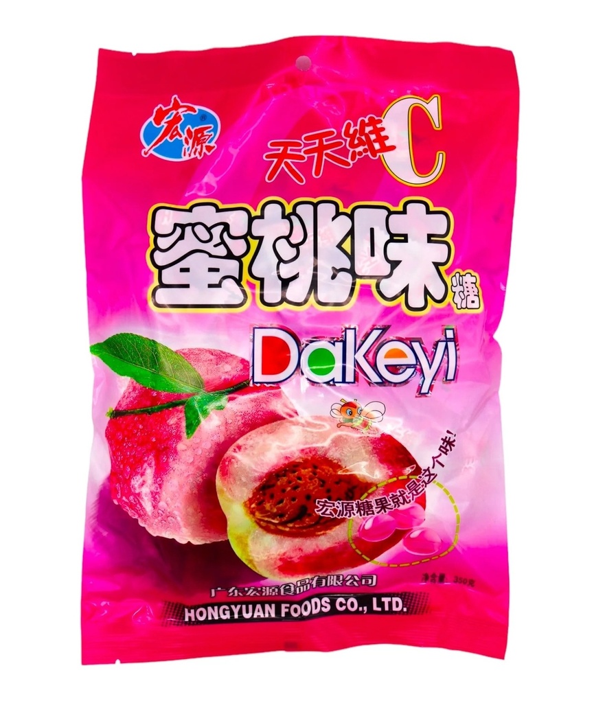 Peach Candy (30x350G) Hong Yuan