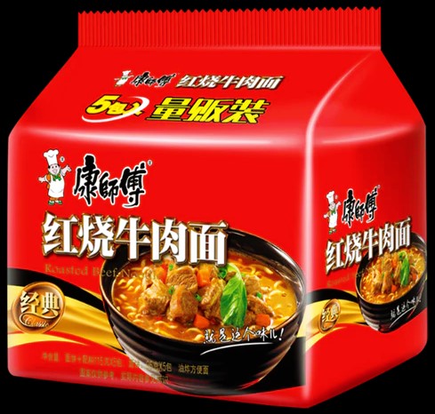 @LM SP-Braised Beef Instant Noodle (6x5x145 g) Master Kong