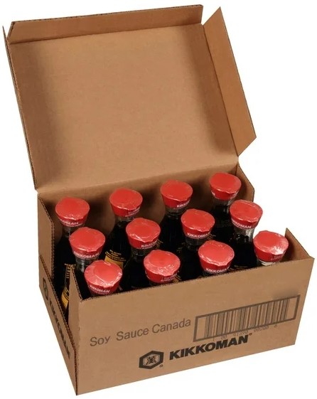 Soy Sauce Empty Dispenser (12x236mL) Kikkoman
