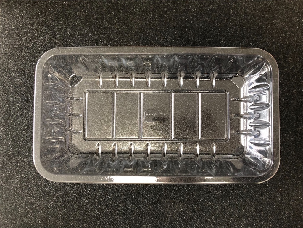 HQ-55P, Clear Food Tray (400 PC) Hi-Quality