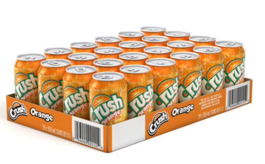 Orange (24x355 mL) Crush