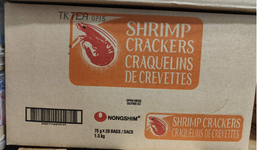 @SP Shrimper Crackers (20x75 g) Nongshim