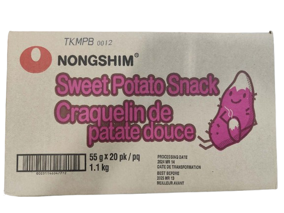 @SP Sweet Potato Snack (20x55 g) Nongshim