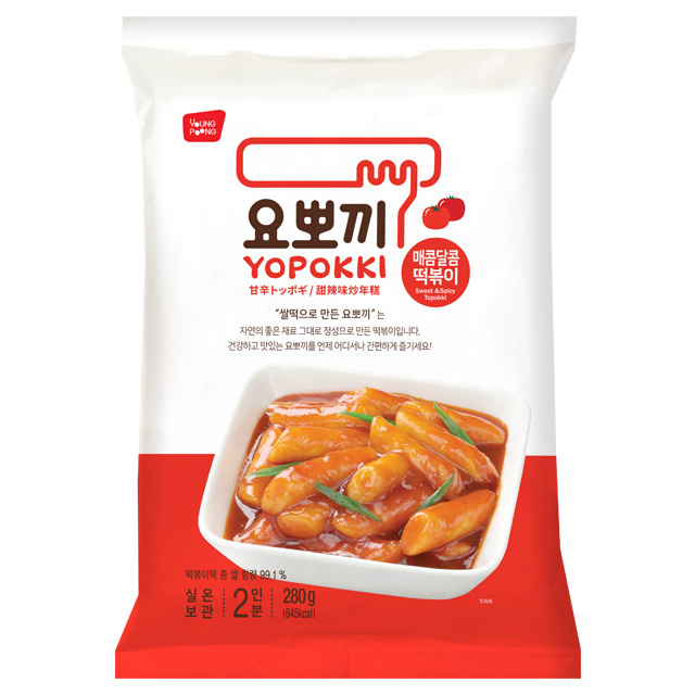 Sweet & Spicy Pouch Tokokki (24x280g) Yopokki