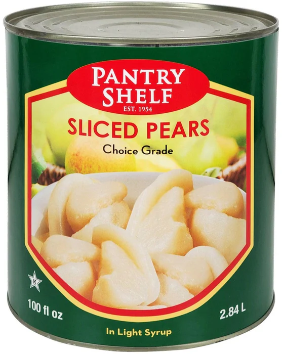 Pear Sliced (6x2.84 L) Pantry Shelf