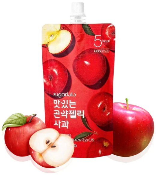 @SP Konjac Jelly Apple (40x150 g) Sugarlolo