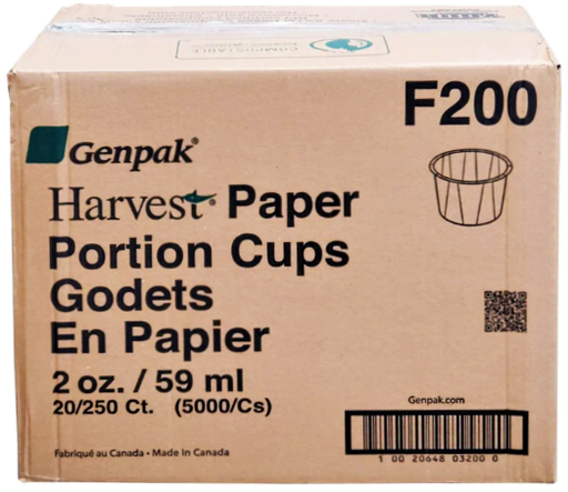 [*89426] F200, Paper Portion Cups (5000 PC) Genpak