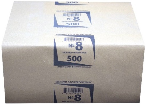 [*89127] No.8, Brown Bags (500 PC) Groupe Sacs Frontenac