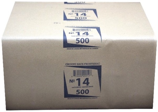 [*89121] No.14, Brown Bags (500 PC) Groupe Sacs Frontenac