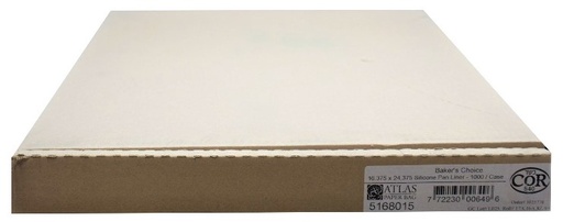 [*88012] 5168015, 16x24 Silicone Parchment Pan Liners (1000 PC) Atlas Paper Bag