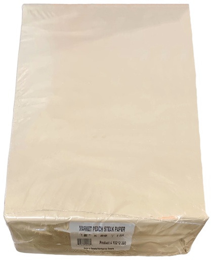 [*88004] 12x29 Market Peach Steak Papers (1000 PC)