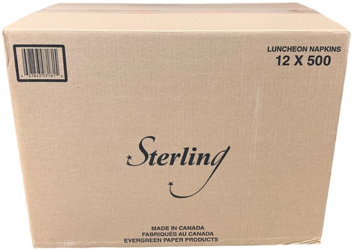 [*85110] Luncheon Napkins (12x500 PC) Sterling