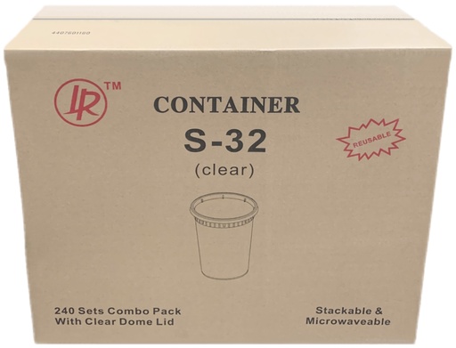 [*84823] S-32, Clear Deli Combo (240 SET) LR