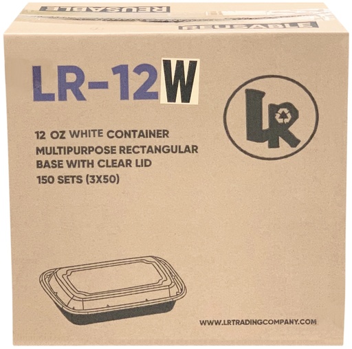 [*84523+1962@1] LR-12W, White Rectangular Combo (150SET) LR
