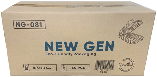 [*84307] NG-081, Square Containers (150 PC) New Gen