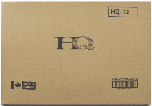 [*84125] HQ-22, Clear Rectangular Containers (500 PC) Hi-Quality