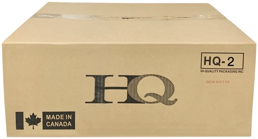 [*84120] HQ-2, Clear Food Trays (500 PC) Hi-Quality