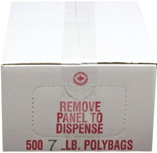 [*83215] 7 lb Poly Bags (500 PC)