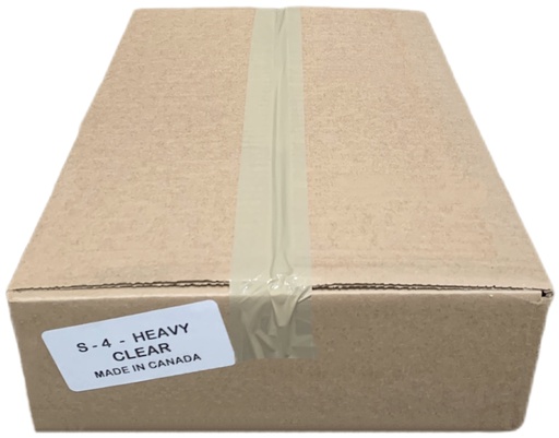 [*83205+1145@1] S-4 Heavy Clear T-Shirt Bags 18x21 (17 lb)