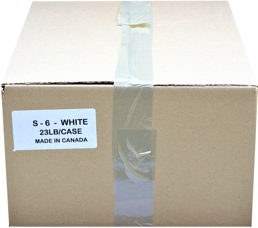 [*83201] S-6 White T-Shirt Bags 20x23 (23 lb)